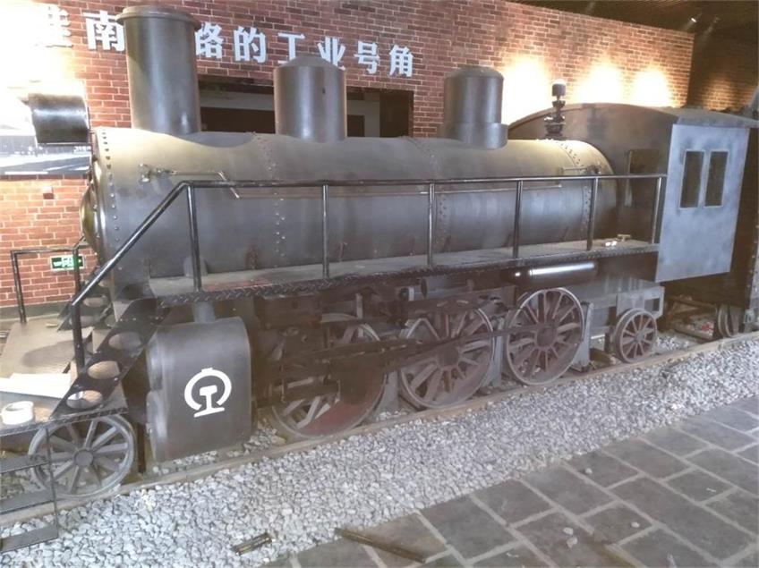巴州蒸汽火车模型